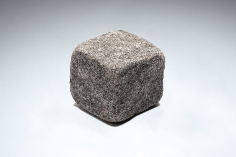 Black Tumbled Granite Setts 100 x 100 x 100