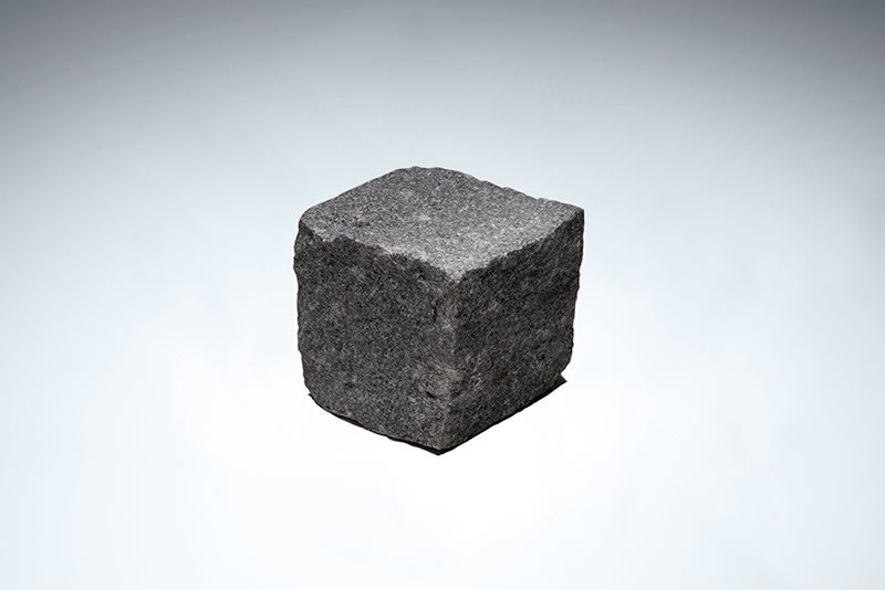 Black Granite Setts 80 x 80 x 80