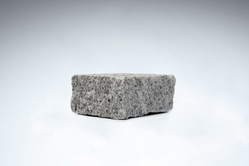 Medium Grey Flamed Top Finish 100 x 100 x 50