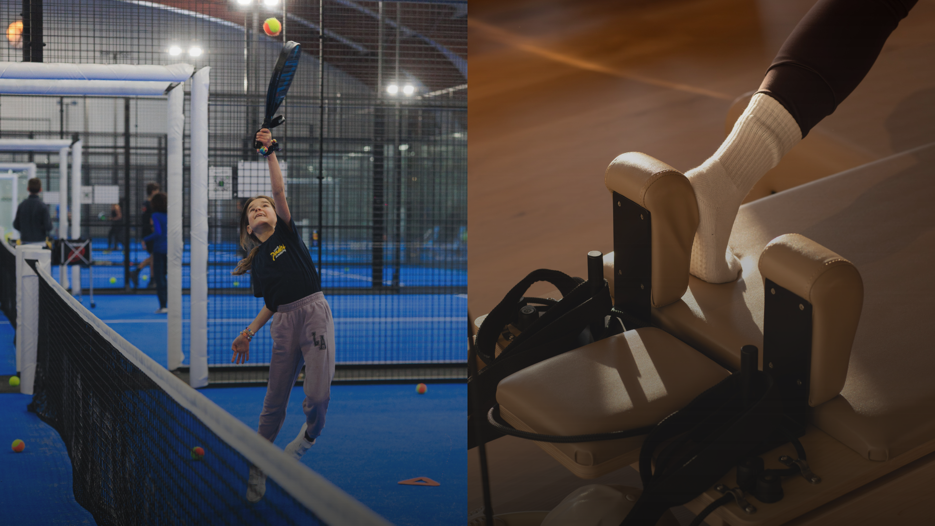 Kids Padel & Mom's Reformer