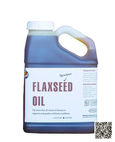 Flaxseed Oil — pigeon supplement