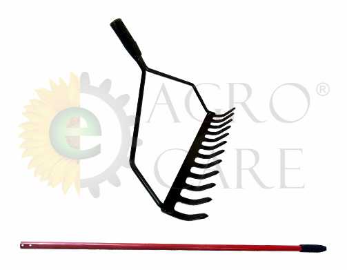 12 Teeth Bow Rake Garden Tool