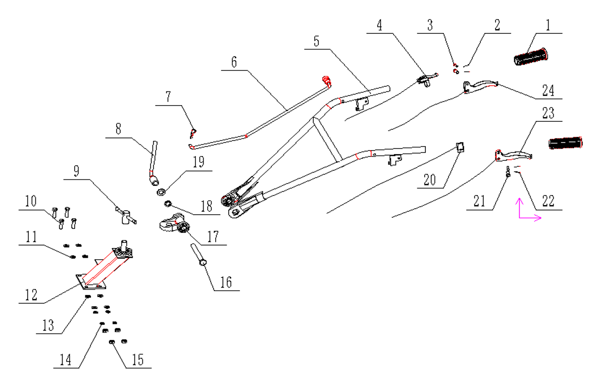 3 - Pin shaft_7*22 B Type 
 (G-105FQSD-A)