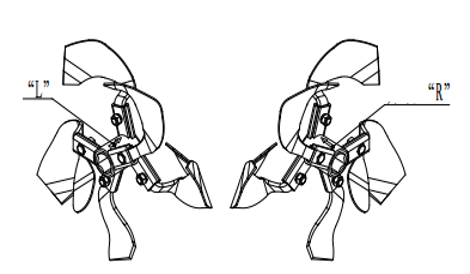 5 - Ditching Blades Bent-Left without spoon