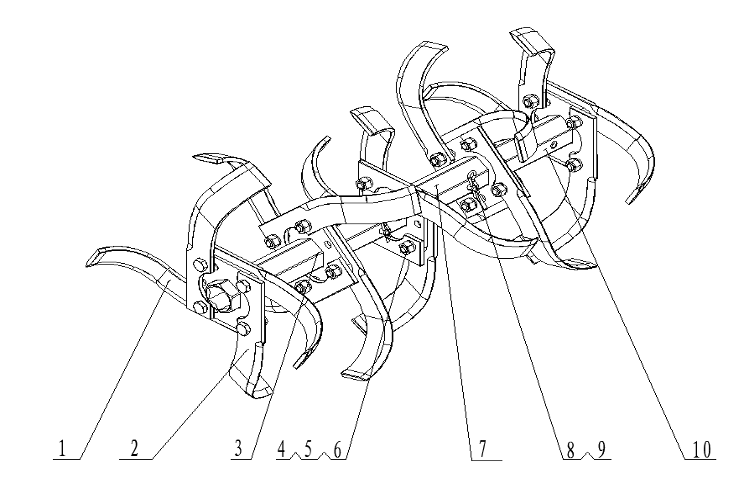 1 - DRY-LAND BLADES (LEFT)