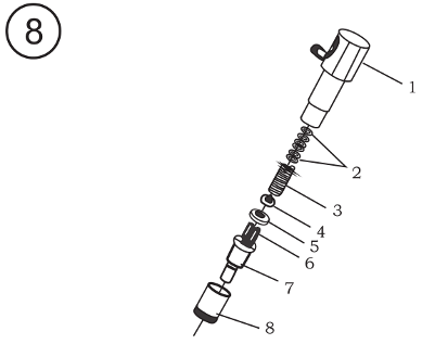 1-7 - FUEL INJECTION VALVE ASSEMBLY-178F