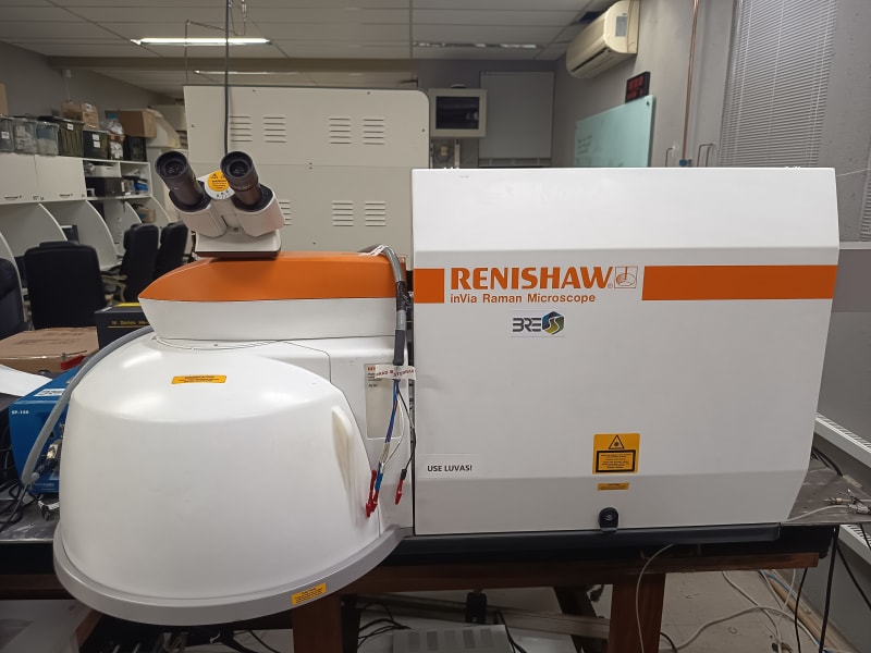 Raman (Renishaw InVia – 633 nm e 785 nm)