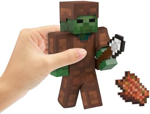 Vue 2 de Mattel Minecraft Zombie Diamond