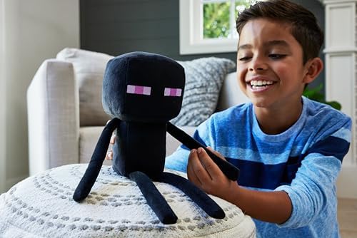 Vue 2 de Mattel Minecraft Peluche Cm