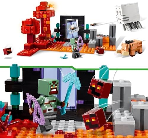 Vue 3 de Lego Minecraft Lembuscade Au