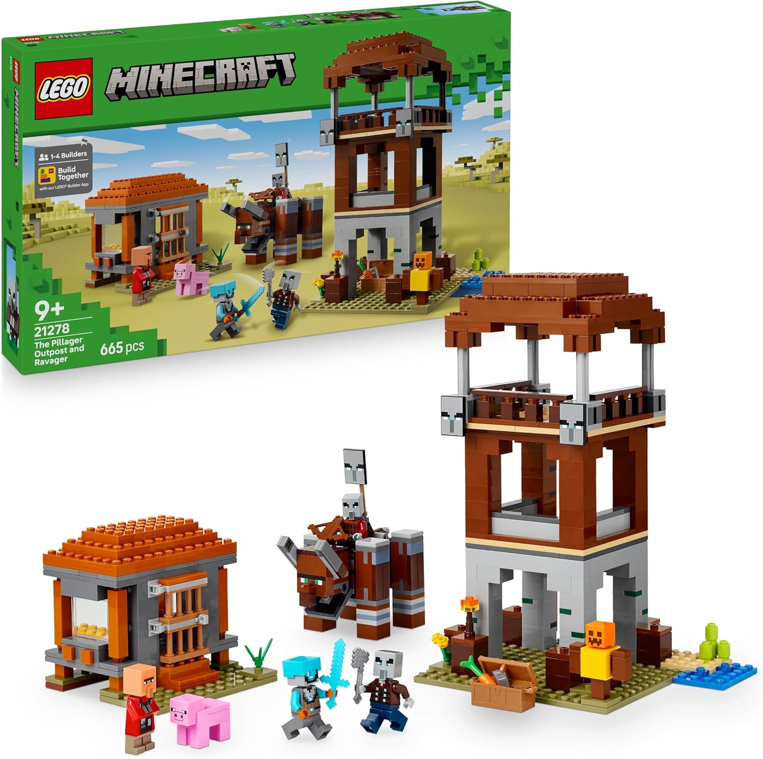 Lego Minecraft Lavantposte De