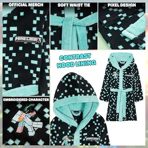 Vue 4 de Robe De Chambre Polaire