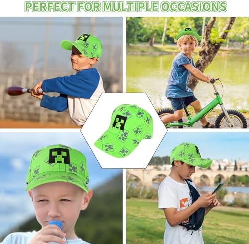 Vue 6 de Casquette Baseball Garcon Miner