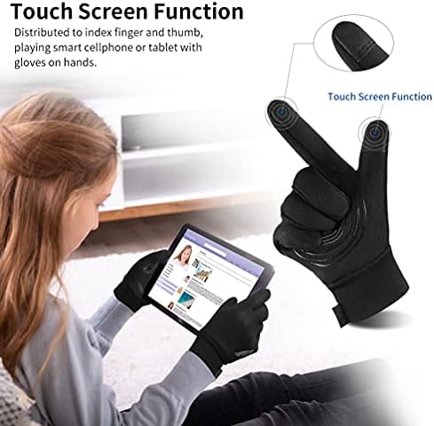 Vue 6 de Gants Thermiques Dhiver Impermeables