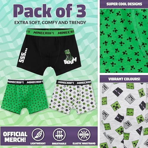 Vue 3 de Boxers Garcon Lot De