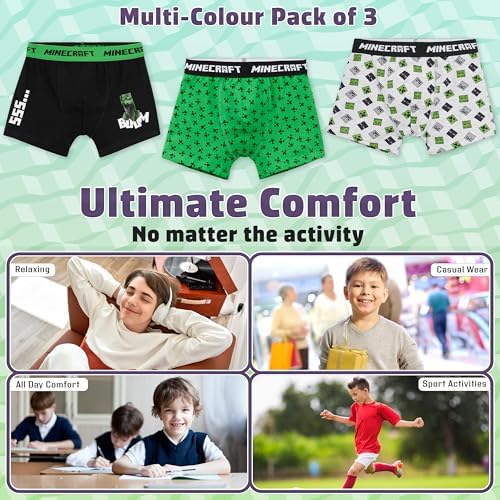 Vue 5 de Boxers Garcon Lot De