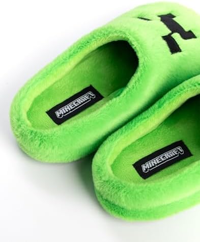 Vue 3 de Chaussons Mules Creeper Green