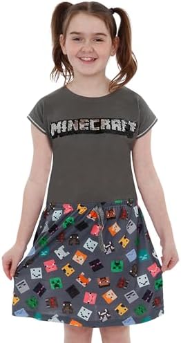 Vue 2 de Minecraft Robe Fille