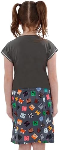 Vue 3 de Minecraft Robe Fille