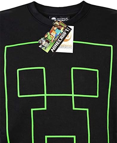 Vue 4 de Sweatshirt Noir De Creeper