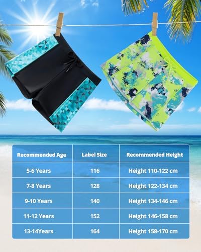 Vue 2 de Maillot De Bain Garcon