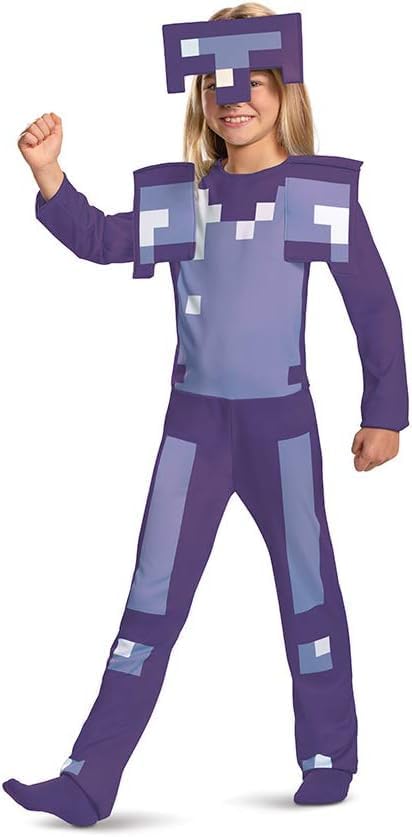 Vue 4 de Costume Minecraft Pour Enfants
