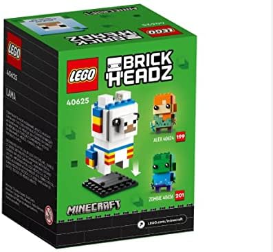 Vue 4 de Lego Brickheadz Minecraft Lama