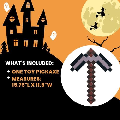 Vue 5 de Minecraft Official Pickaxe Accessory