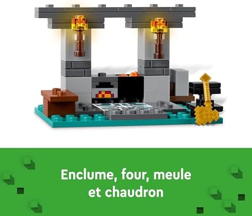 Vue 3 de Lego Minecraft Larmurerie Jouet