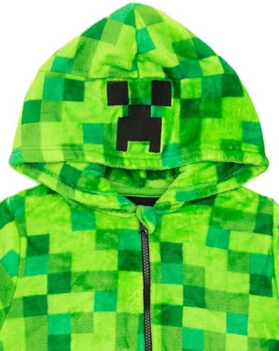 Vue 4 de Onesie Creeper Creeper Gamer