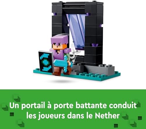 Vue 5 de Lego Minecraft Larmurerie Jouet