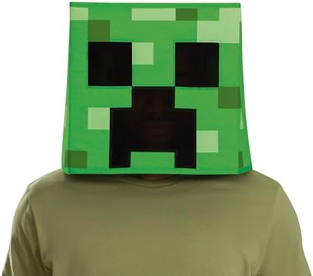 Vue 4 de Disguise Masque Creeper Block