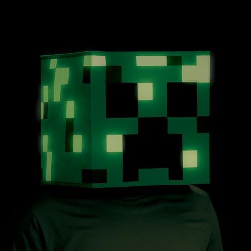 Vue 6 de Disguise Masque Creeper Block
