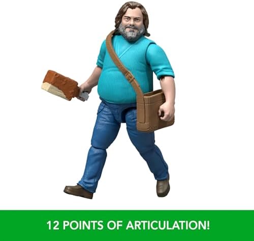 Vue 5 de Mattel Minecraft Figurine Articulee