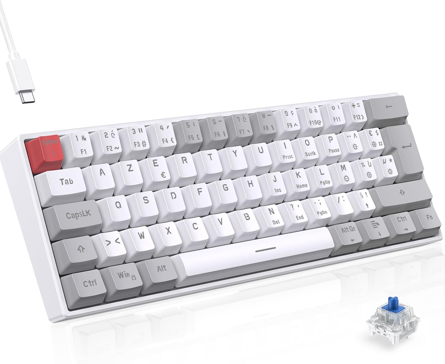 Tecurs Clavier Mecanique Clavier