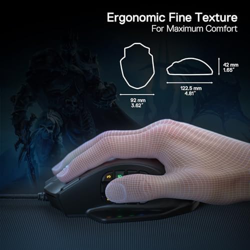 Vue 7 de Redragon Impact Rgb