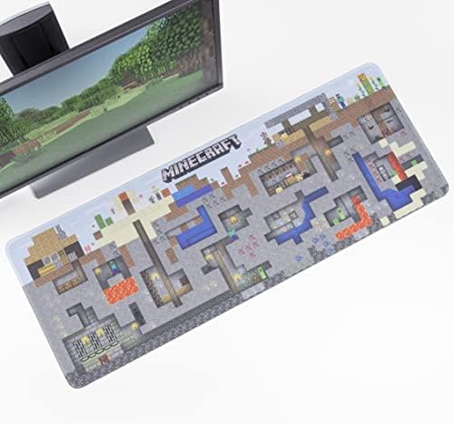 Vue 5 de Tapis De Bureau Minecraft