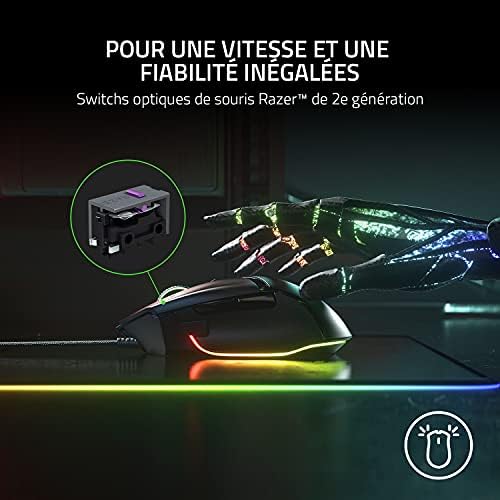 Vue 6 de Razer Basilisk Souris