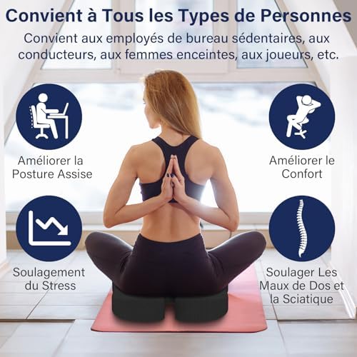 Vue 5 de Juspota Coussin Coccyx Coussin