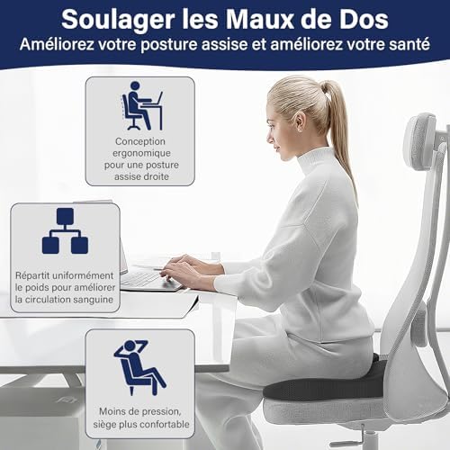 Vue 7 de Juspota Coussin Coccyx Coussin