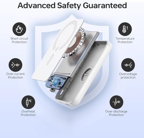 Vue 5 de Batterie Externe Magnetique Sans