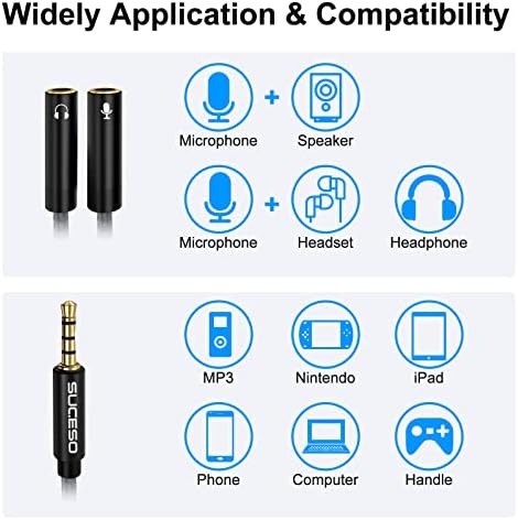Vue 3 de Suceso Cable Adaptateur Audio