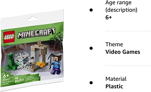 Vue 3 de Lego Minecraft The Dripstone