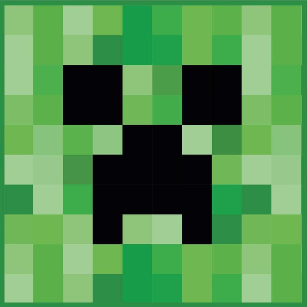 Minecraft Tapis Creeper Square