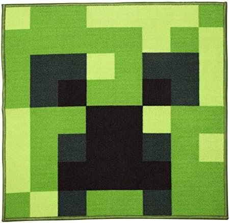 Vue 2 de Minecraft Tapis Creeper Square