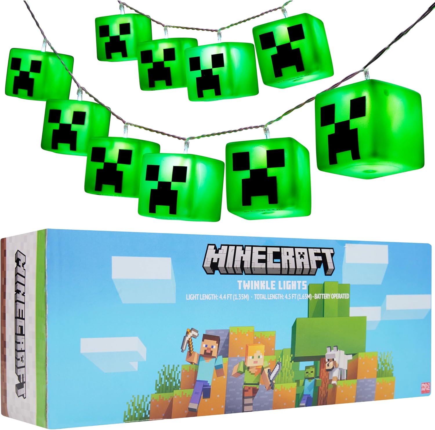 Minecraft Guirlande Lumineuse Creeper