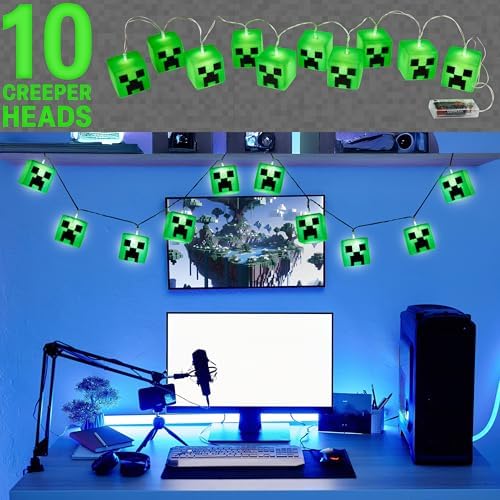 Vue 2 de Minecraft Guirlande Lumineuse Creeper