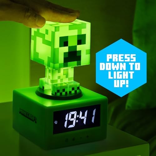 Vue 3 de Reveil Creeper Minecraft Officiellement