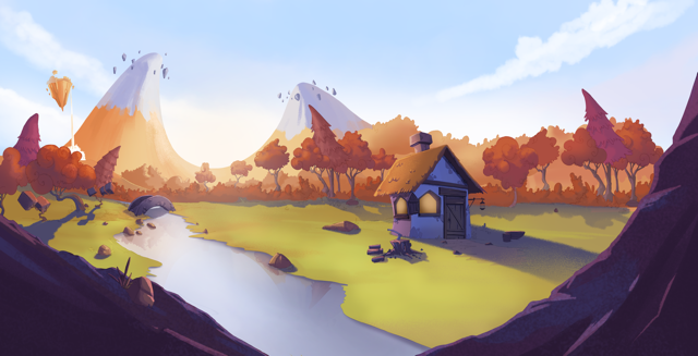 Dueling Peaks Background