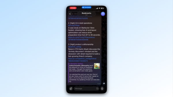 Daily X Bookmarks Feed